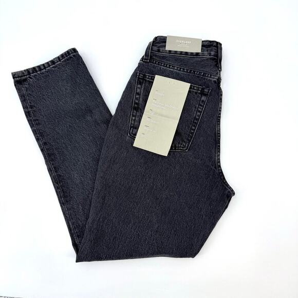 Everlane NWT The 90s Cheeky Straight Denim Jeans Women’s Size 27R Washed Black - Picture 11 of 11